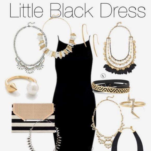 Stella & Dot | Rare Retired💫Rebel Quartz Crystal + Gold Statement Bib Ne… - Picture 5 of 11